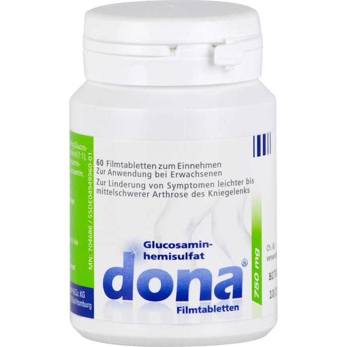 Dona 750 mg Filmtabletten bei Arthrose des Kniegelenks, 60 pc Tablettes