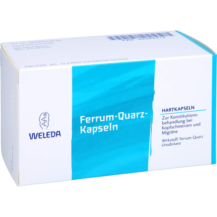 Ferrum-Quarz-Kapseln, 50 pcs. Capsules