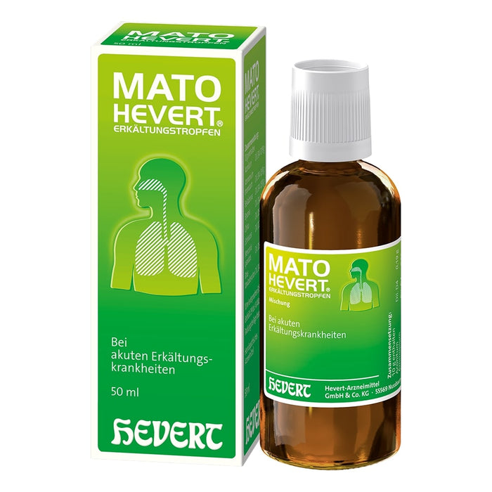Mato Hevert Erkältungstropfen, 50 ml Lösung