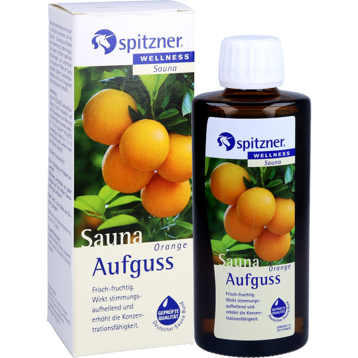 Spitzner Saunaaufguss Orange Wellness, 190 ml KON