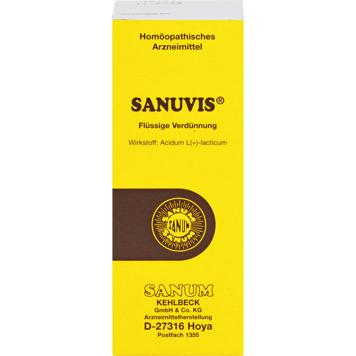SANUM-KEHLBECK Sanuvis flüssige Verdünnung, 100 ml Solution