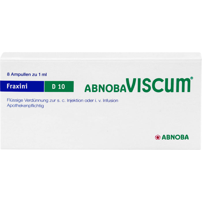 abnobaVISCUM Fraxini D10 Injektionslösung, 8 St AMP
