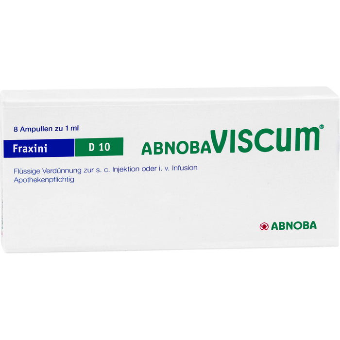 abnobaVISCUM Fraxini D10 Injektionslösung, 8 St AMP