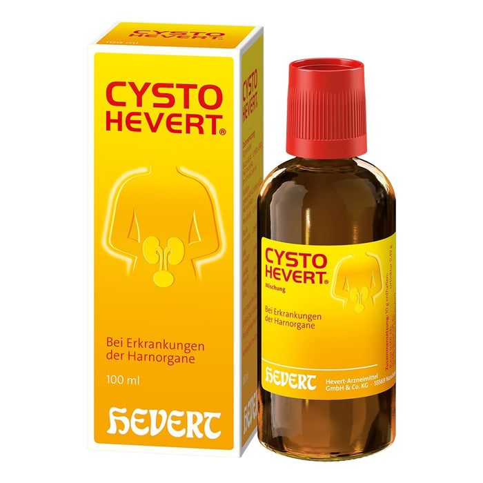 Cysto Hevert Mischung bei Erkrankungen der Harnorgane, 100 ml Lösung