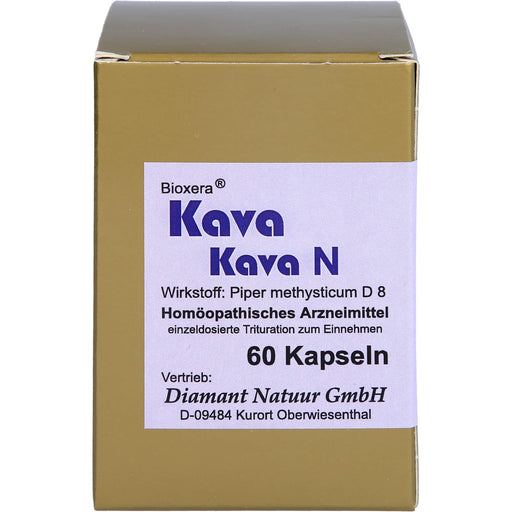 Bioxera Kava Kava N D8 Kapseln, 60 St. Kapseln