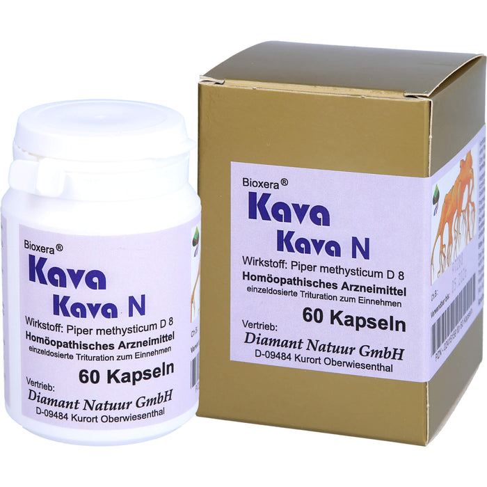 Bioxera Kava Kava N D8 Kapseln, 60 pcs. Capsules