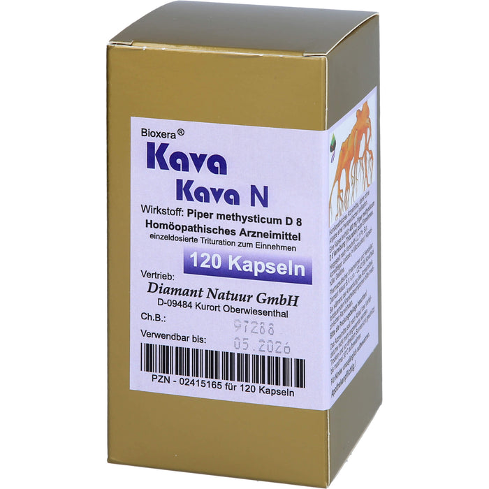 Bioxera Kava Kava N D8 Kapseln, 120 pcs. Capsules