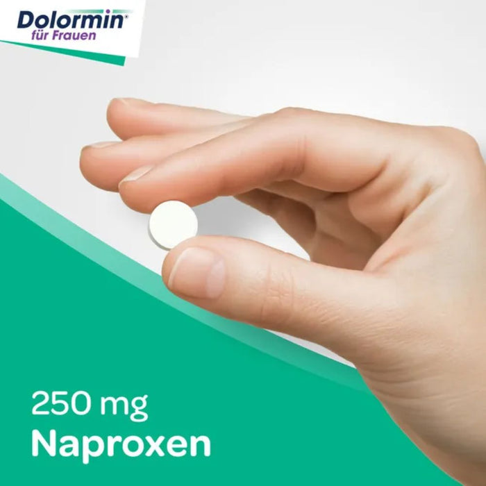Dolormin für Frauen Tabletten bei Menstruationsbeschwerden, 20 pcs. Tablets