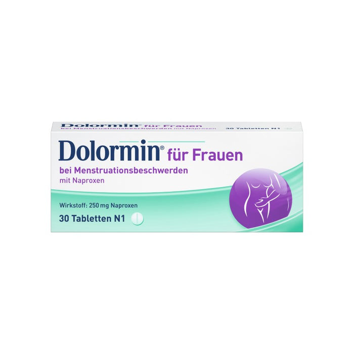 Dolormin für Frauen Tabletten bei Menstruationsbeschwerden, 30.0 St. Tabletten