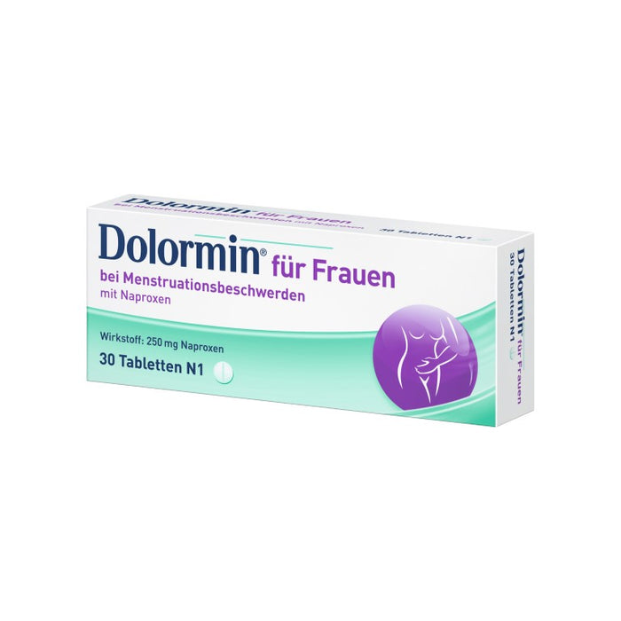 Dolormin für Frauen Tabletten bei Menstruationsbeschwerden, 30.0 St. Tabletten