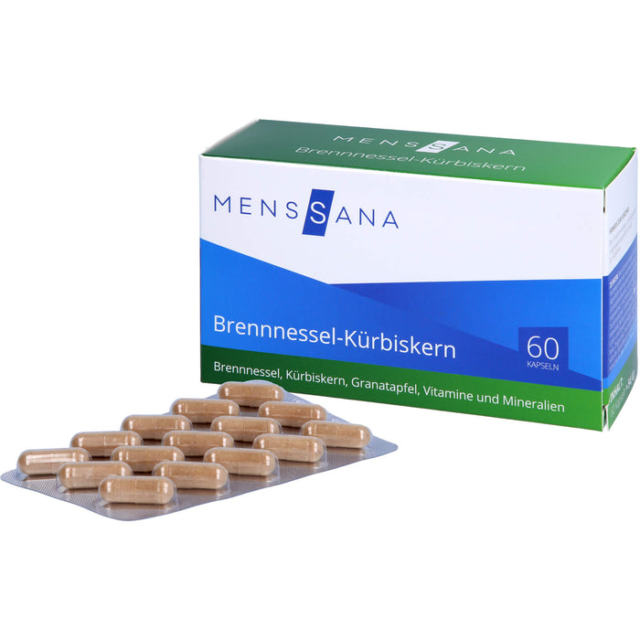 Brennnessel-Kürbiskern MensSana®, 60 St KAP