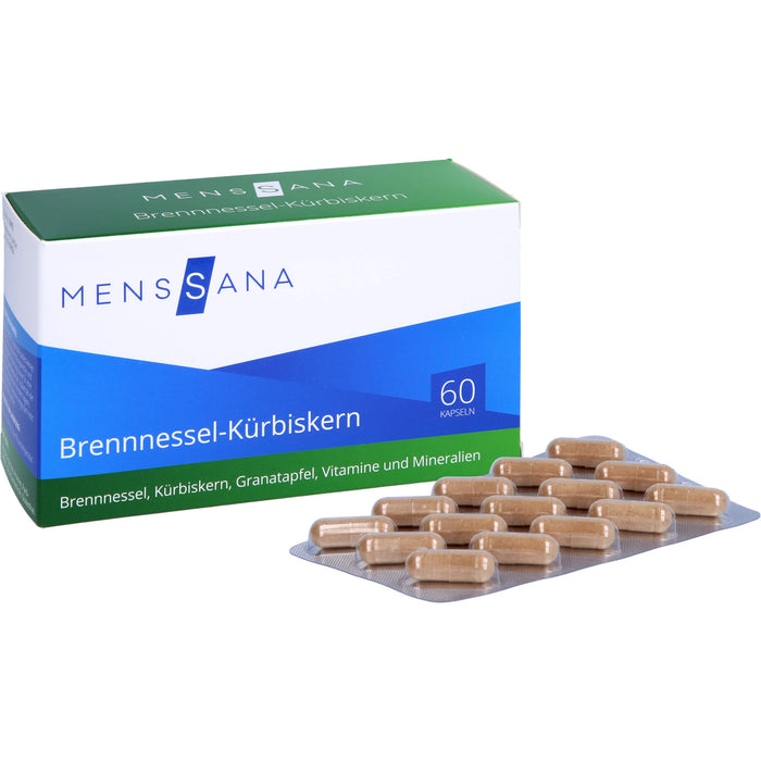 Brennnessel-Kürbiskern MensSana®, 60 St KAP