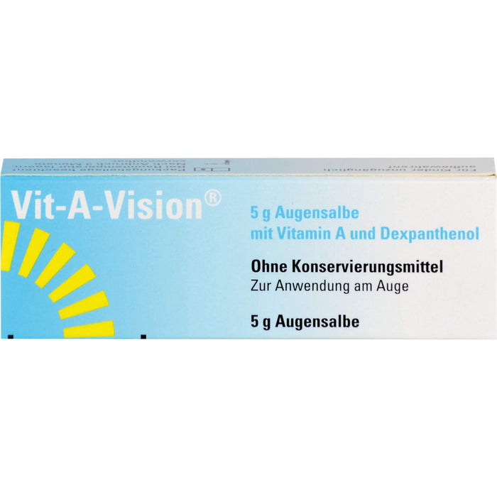 Vit-A-Vision Augensalbe, 5.0 g Salbe