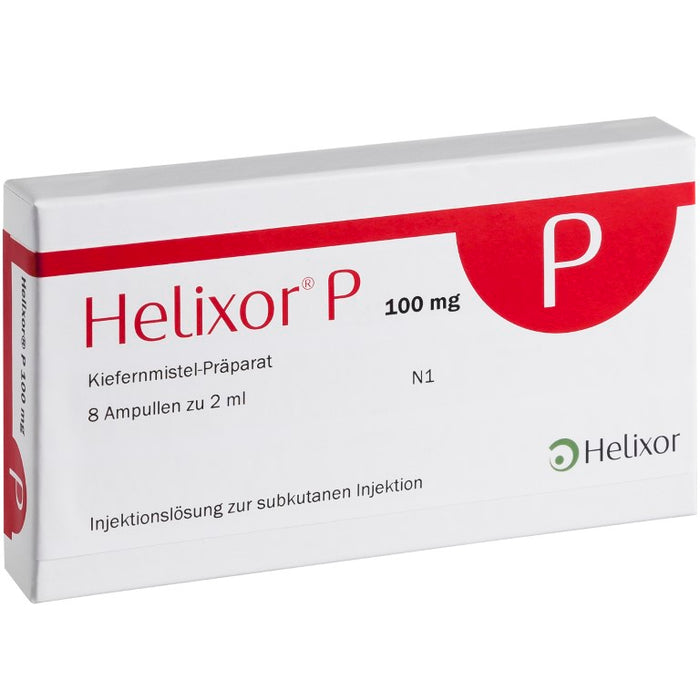 Helixor P 100 mg, 8 pc Ampoules