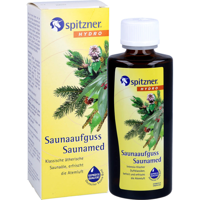 Spitzner Saunaaufguss Saunamed Hydro, 190 ml Concentré