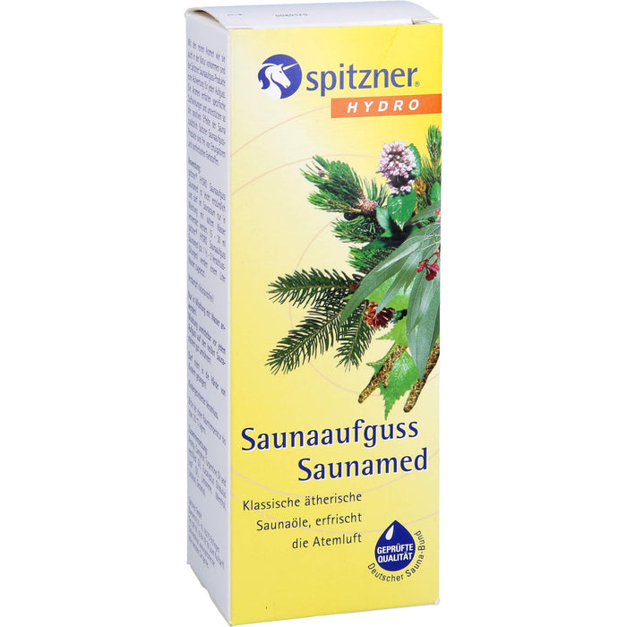 Spitzner Saunaaufguss Saunamed Hydro, 190 ml Concentré