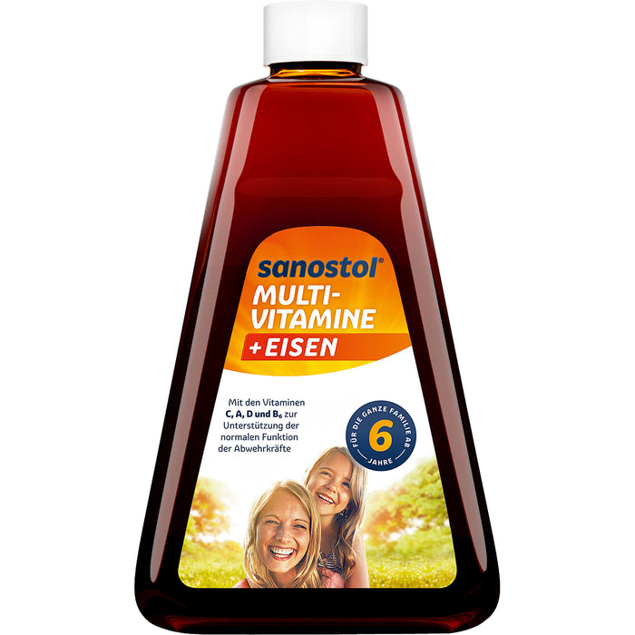 sanostol plus Eisen Saft, 230 ml Solution