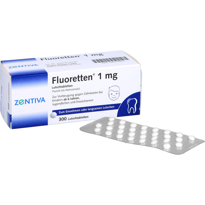 Fluoretten  1 mg, 300 pc Tablettes