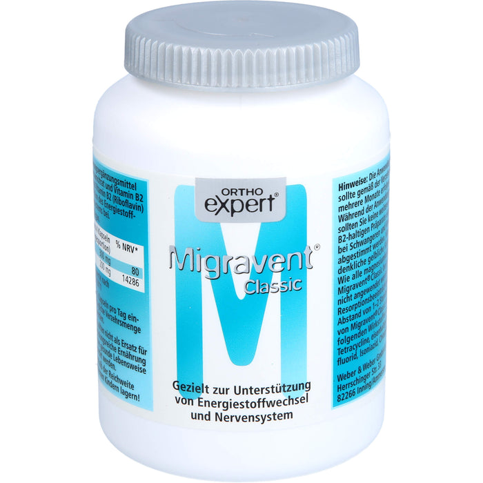 Migravent Classic, 120 pcs. Capsules