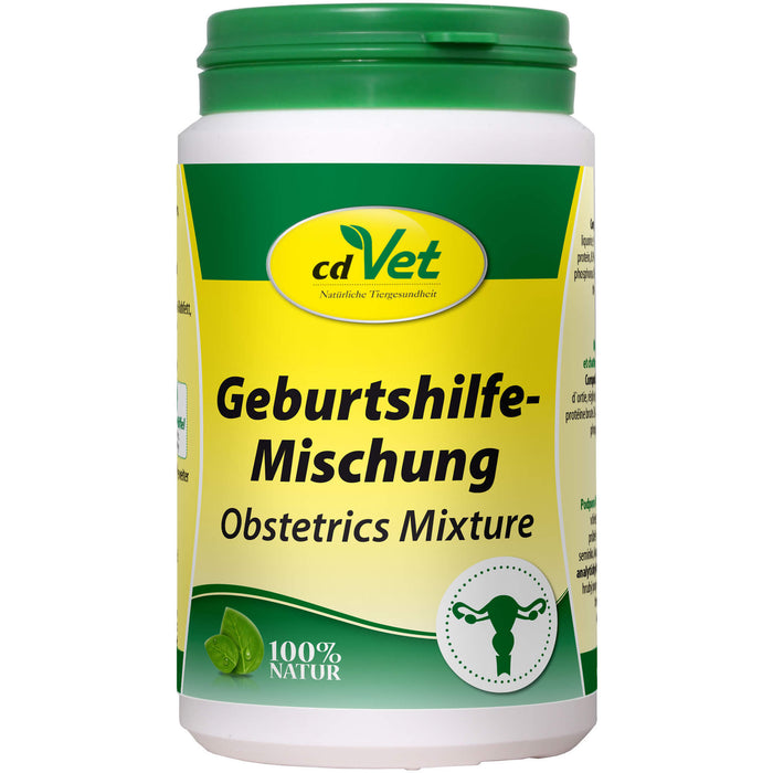 Cd Vet Geburtshilfe-Mischung Futterergänzung zur Unterstützung des Geburtsverlaufs, 150 g Pulver