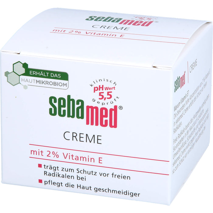 sebamed Creme mit 2 % Vitamin E, 75 ml Creme