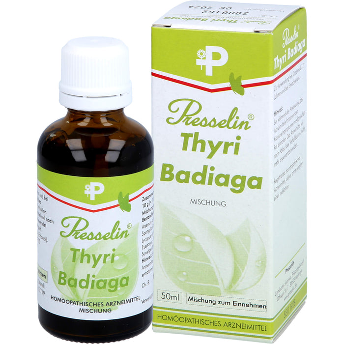 Presselin Thyri Badiaga Mischung, 50 ml Solution