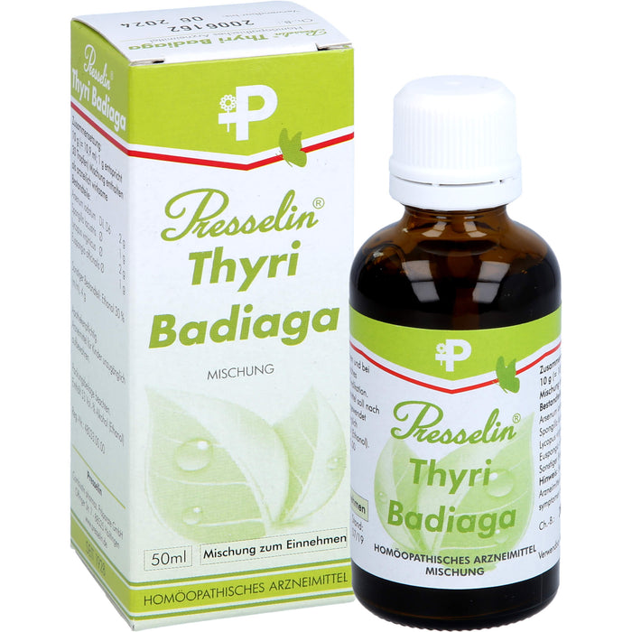 Presselin Thyri Badiaga Mischung, 50 ml Solution