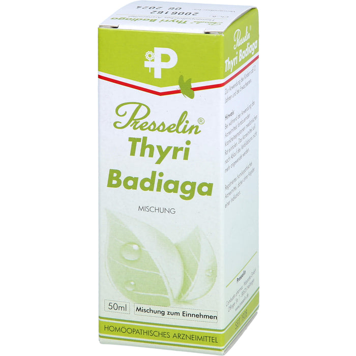 Presselin Thyri Badiaga Mischung, 50 ml Solution