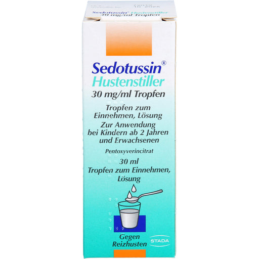Sedotussin Hustenstiller Tropfen gegen Reizhusten, 30 ml Lösung