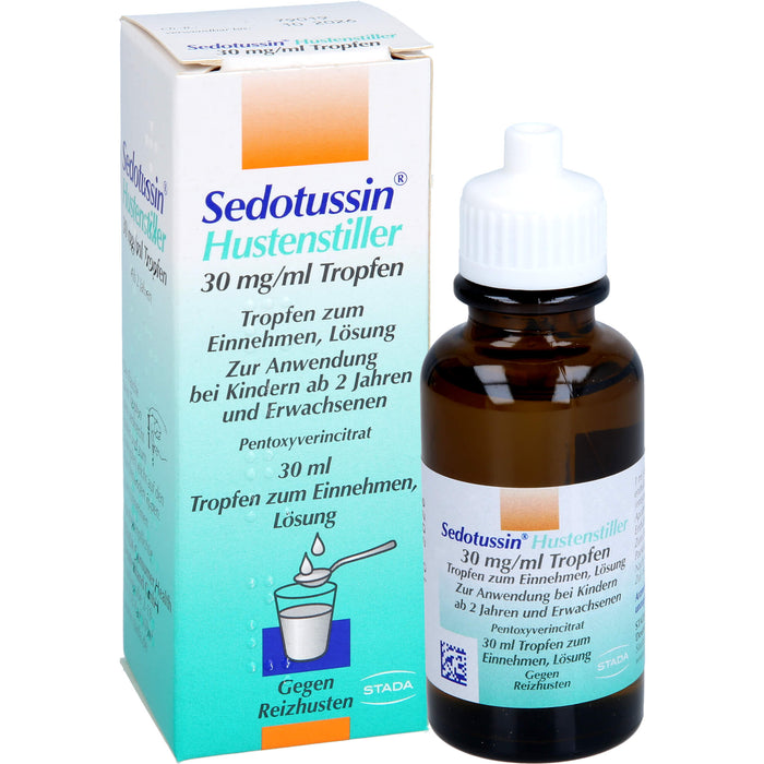 Sedotussin Hustenstiller Tropfen gegen Reizhusten, 30 ml Lösung