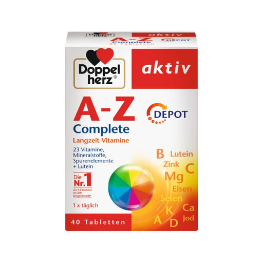 Doppelherz vital A-Z Complete Langzeit-Vitamine Depot-Tabletten, 40 St. Tabletten