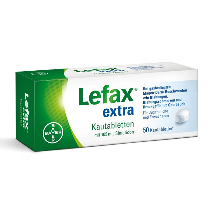 Lefax extra Kautabletten, 50 pcs. Tablets