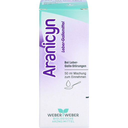 Aranicyn Leber-Gallemittel Mischung, 50 ml Lösung