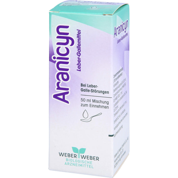 Aranicyn Leber-Gallemittel Mischung, 50 ml Solution