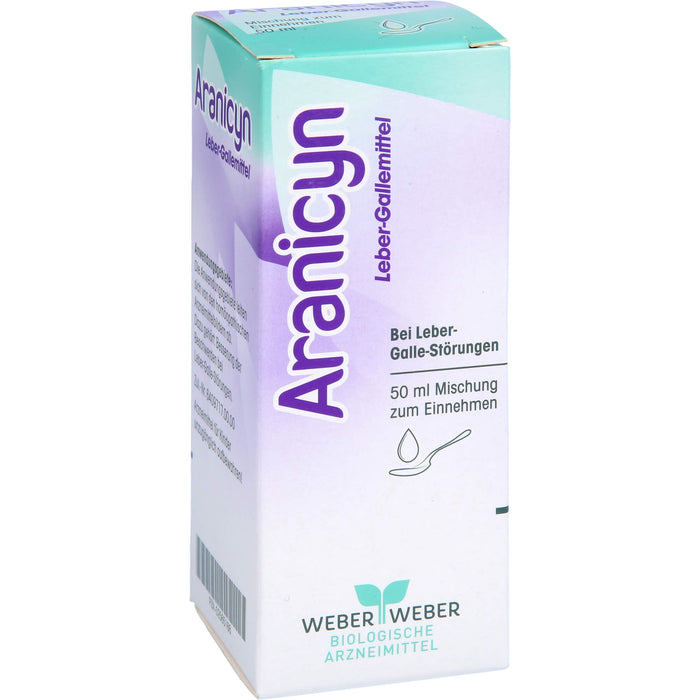Aranicyn Leber-Gallemittel Mischung, 50 ml Solution