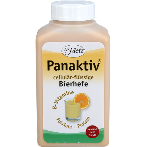Panaktiv cellulär-flüssige Bierhefe für aktiven Stoffwechsel, 500 ml Lösung