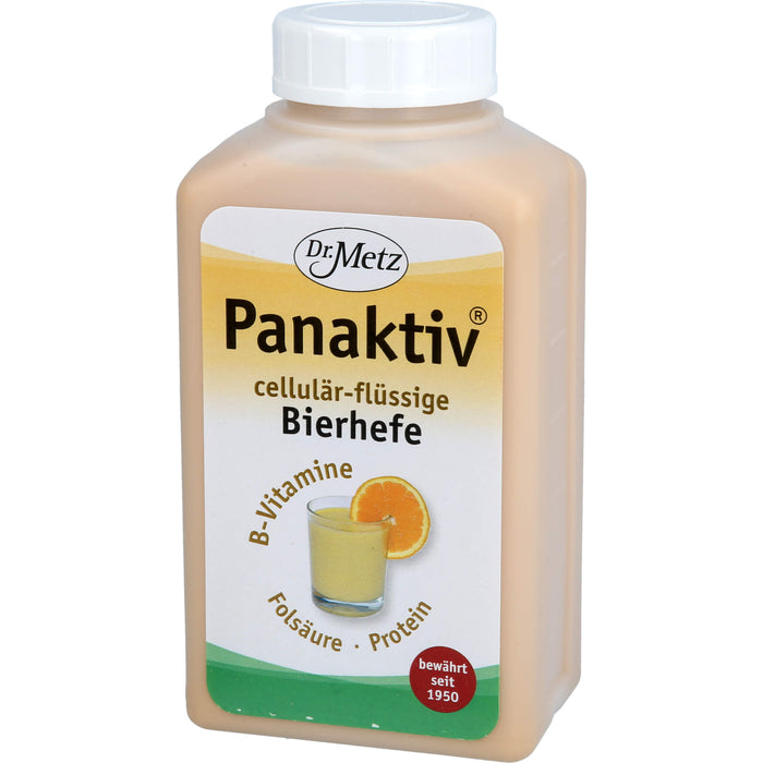 Panaktiv cellulär-flüssige Bierhefe für aktiven Stoffwechsel, 500 ml Lösung