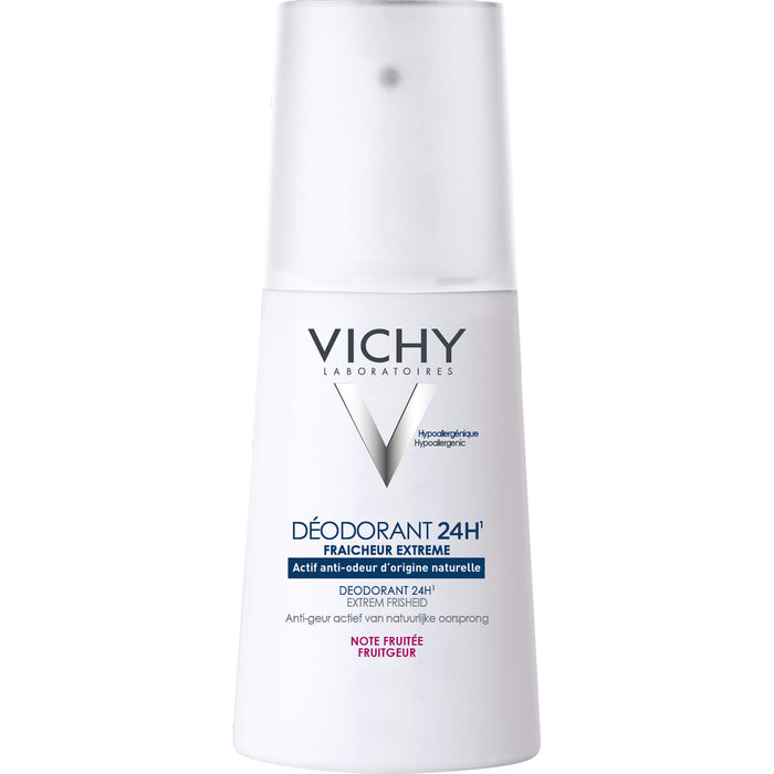 VICHY Déodorant 24h ultrafrisch Deo-Pumpzerstäuber, 100 ml Solution