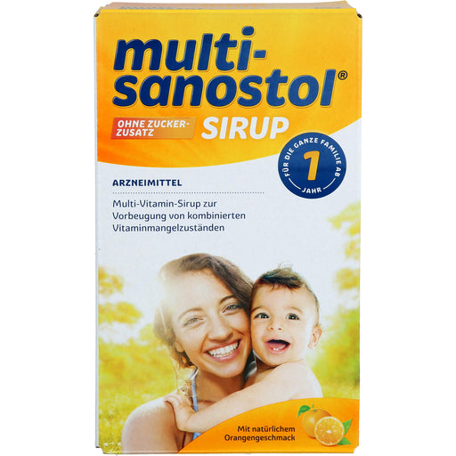 multi-sanostol Sirup ohne Zuckerzusatz, 260 g Lösung