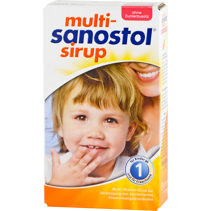 multi-sanostol Sirup ohne Zuckerzusatz, 260 g Lösung