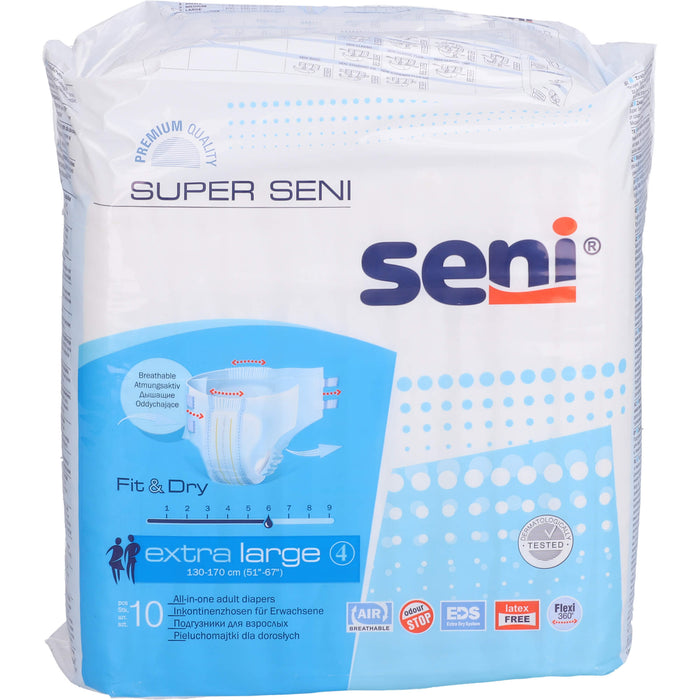Seni Super Extra Large Inkontinenzslip, 30 St. Windelhosen