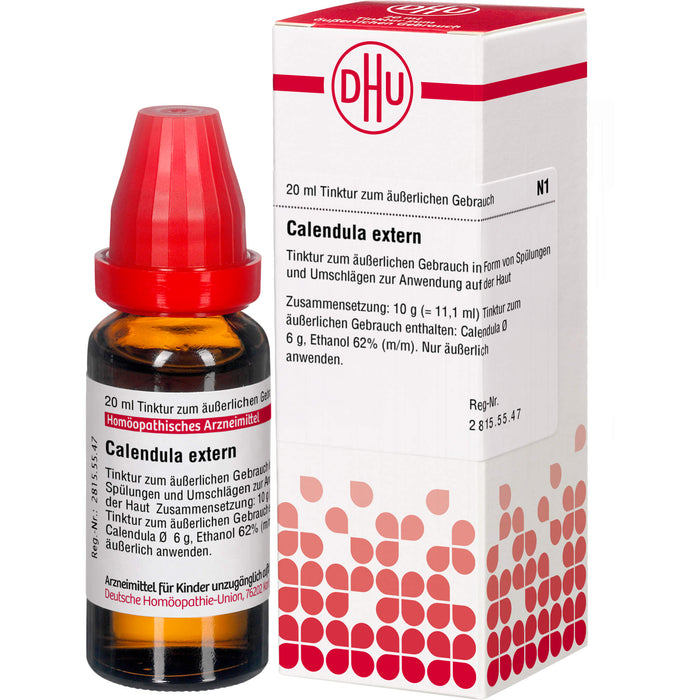 Calendula Extern Tinktur DHU, 20 ml Solution