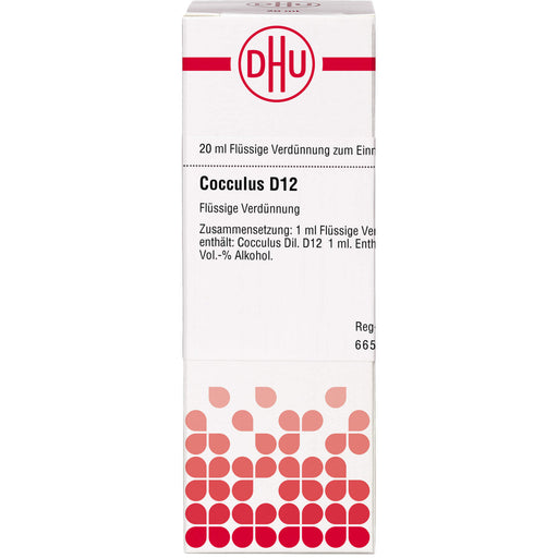 Cocculus D12 DHU Dilution, 20 ml Lösung