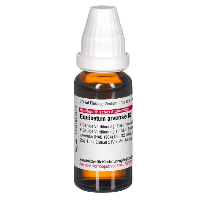 Equisetum arvense D2 DHU Dilution, 20 ml Solution