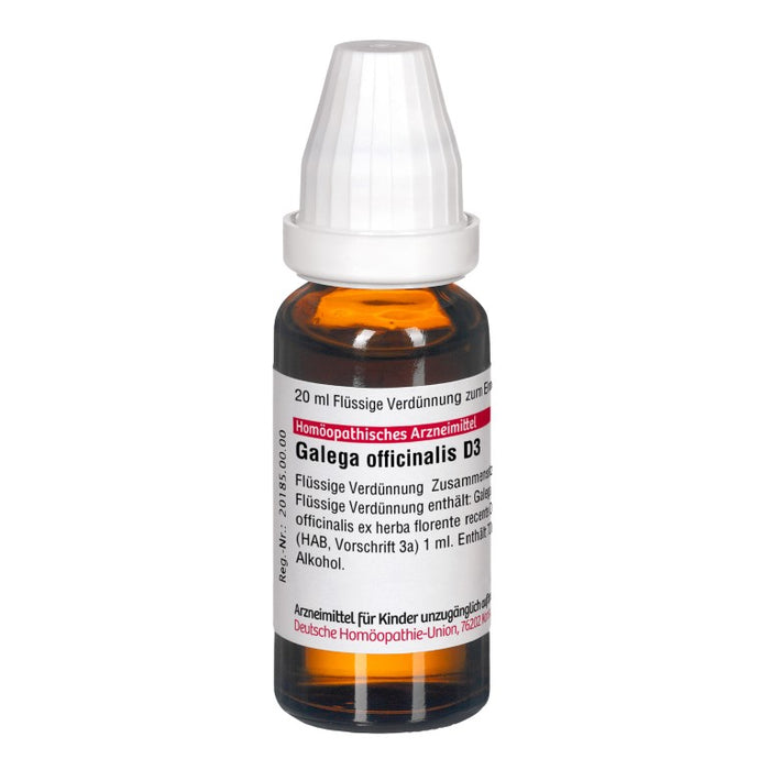Galega officinalis D3 DHU Dilution, 20 ml Solution