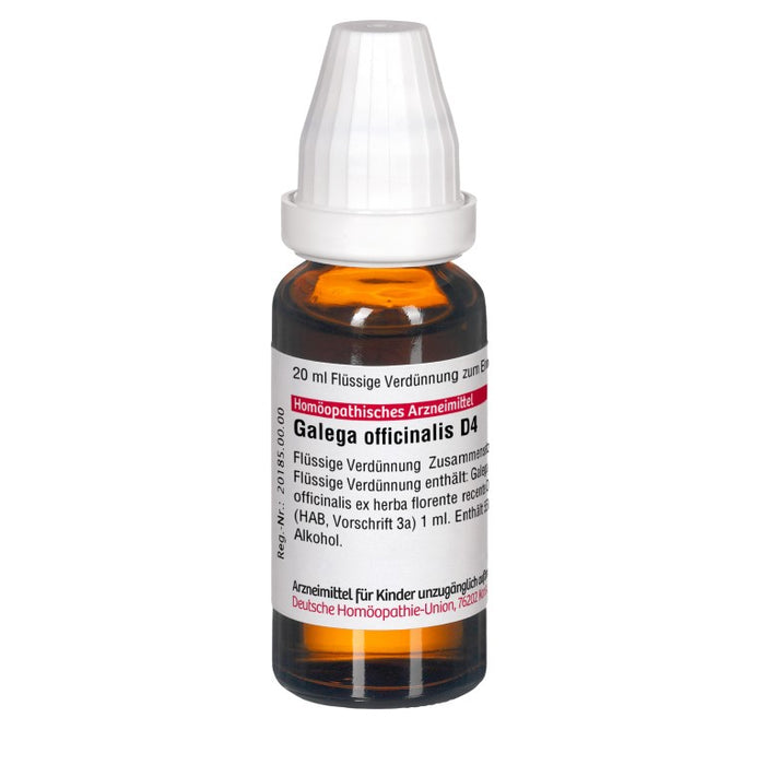 DHU Galega officinalis D4 Dilution, 20 ml Solution