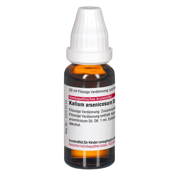DHU Kalium arsenicosum D6 Dilution, 20 ml Solution