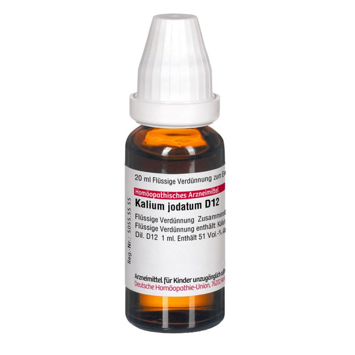 DHU Kalium jodatum D12 Dilution, 20 ml Solution