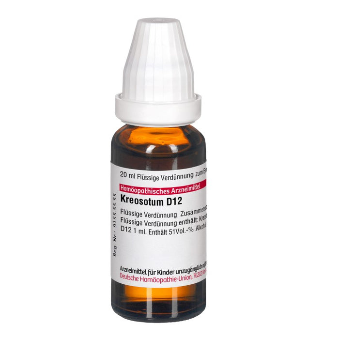 Kreosotum D12 DHU Dilution, 20 ml Solution