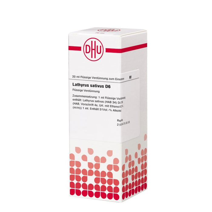 Lathyrus sativus D6 DHU Dilution, 20 ml Solution